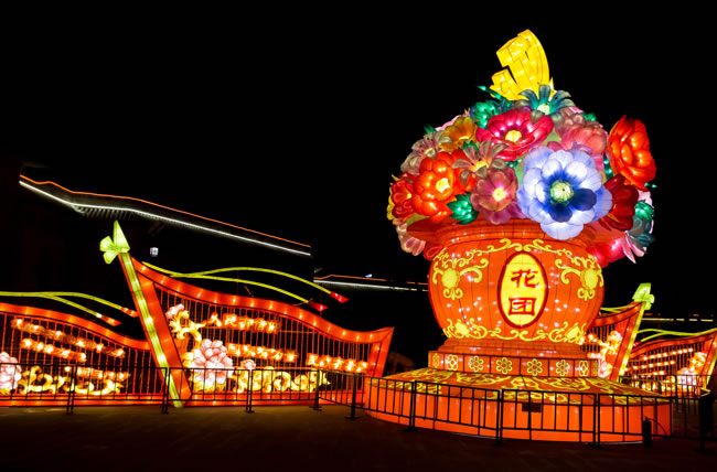 河北蔚县灯会