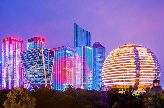 城市建筑亮化